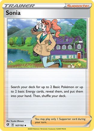 Sonia Rebel Clash Supporter Card