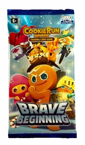 CookieRun Braverse TCG Brave Beginning Booster Pack with 9 cards at MagicDragonUSA.com