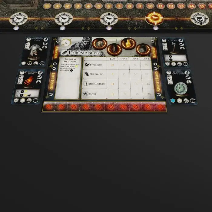Dark Souls: The Board Game – The Sunless City Core Set | 1–3 Player Dungeon Crawler with Miniatures gameplay board.