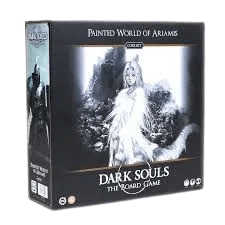 Dark Souls: The Board Game – The Painted World of Ariamis Core Set | 1–3 Player Dungeon Crawler with Miniatures box art.