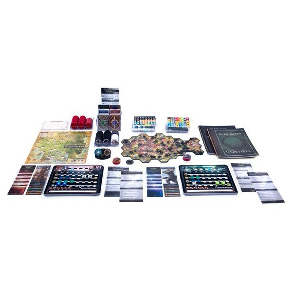 Elder Scrolls: Betrayal of the Second Age – Fantasy Board Game | Tamriel Adventure & Strategy game components and setup