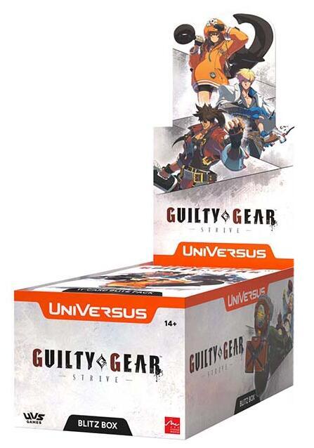 GUILTY GEAR STRIVE Blitz Box featuring dynamic character art from UniVersus.