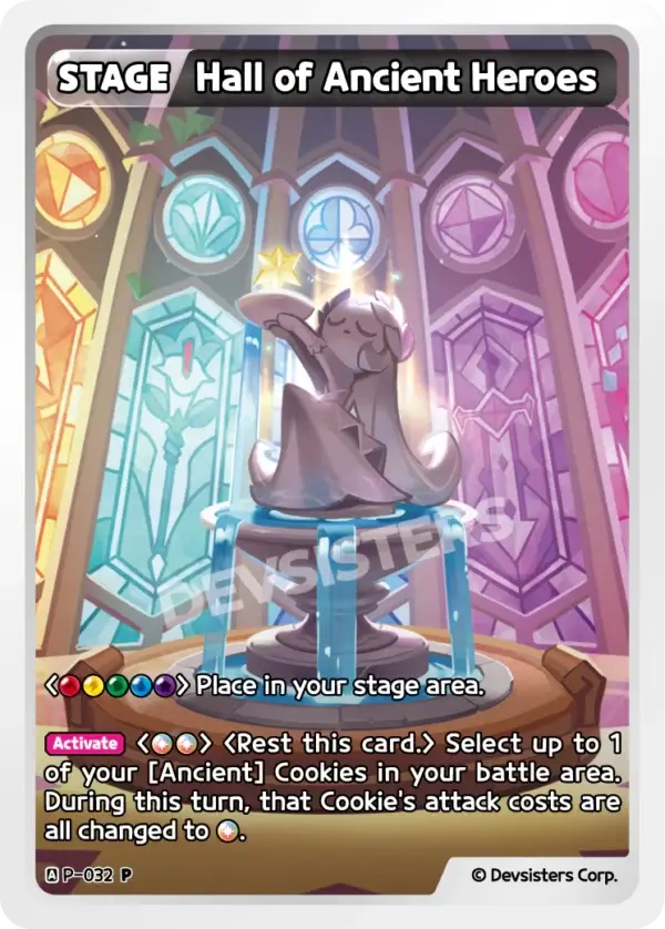 Hall of Ancient Heroes P-032 | Promo Card - CookieRun: Braverse TCG - Magic Dragon USA