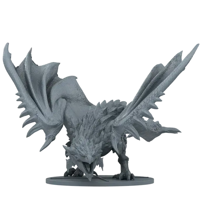 Detailed miniature of Rathalos from Monster Hunter World: The Board Game – Ancient Forest core set