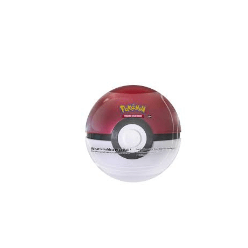 Pokémon Poke Ball Pokeball Tin (H24) featuring a classic red and white Poké Ball design.