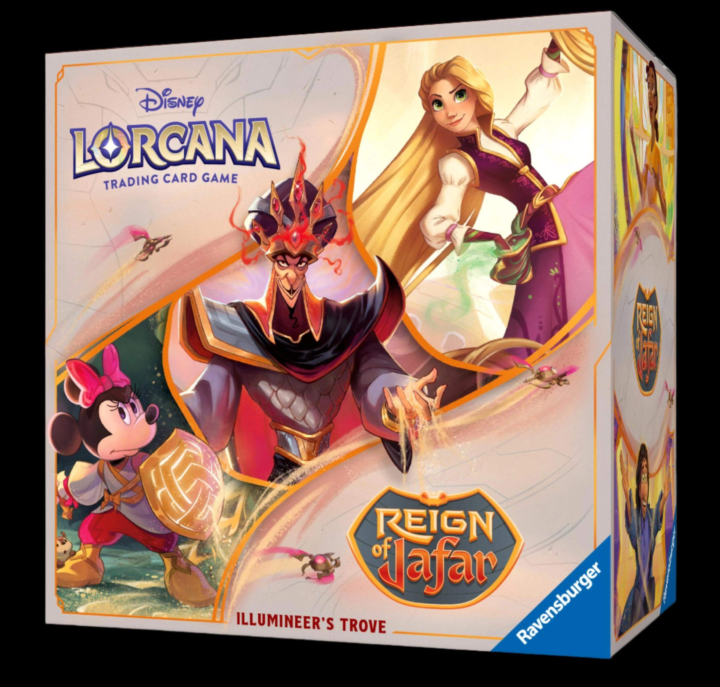 Reign of Jafar - Illumineer's Trove box featuring Disney characters from Lorcana TCG.