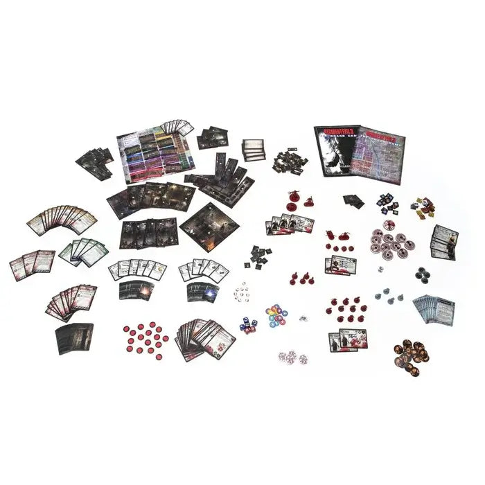 Resident Evil 3: The Board Game | 1–4 Player Campaign Horror Game by Steamforged game components and layout.