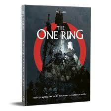 The One Ring RPG: Core Rules (Standard Edition) book cover featuring iconic imagery from Middle-earth.