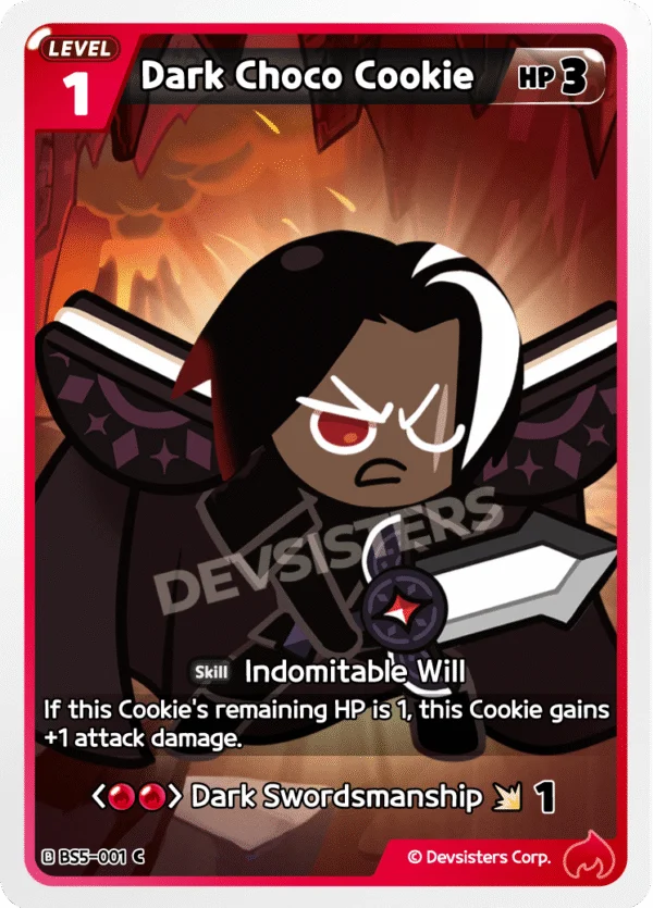 Dark Choco Cookie BS5-001 C | Common Card – Magic Dragon USA