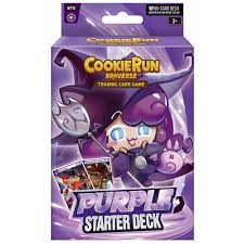 CookieRun Braverse TCG Purple Starter Deck 60-card contents preview at MagicDragonUSA.com