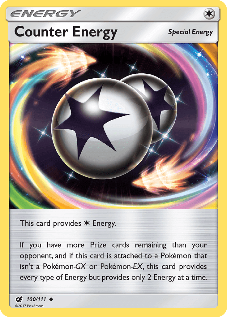 Counter Energy (100/111) [Sun & Moon: Crimson Invasion] Special Energy card illustration.