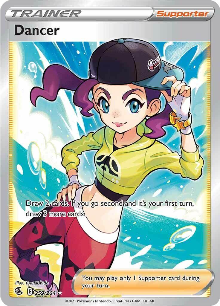 Dancer (259/264) [Sword & Shield: Fusion Strike] Ultra Rare Supporter card illustration.
