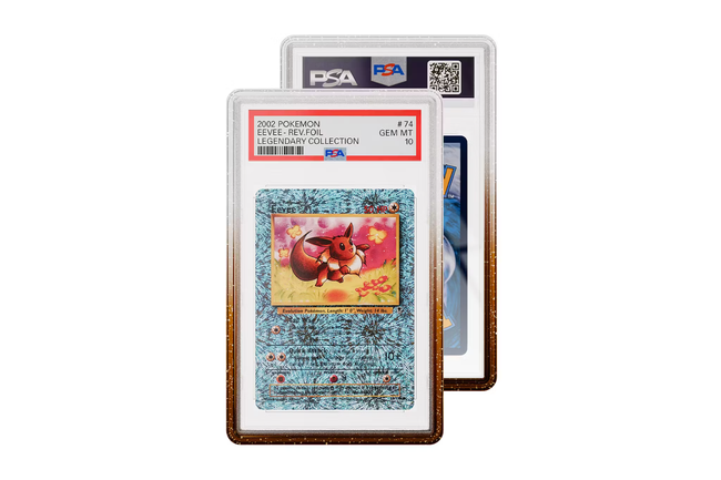 Graded Guard Limited Edition - Cola protecting PSA-graded Pokemon cards in a stylish case.