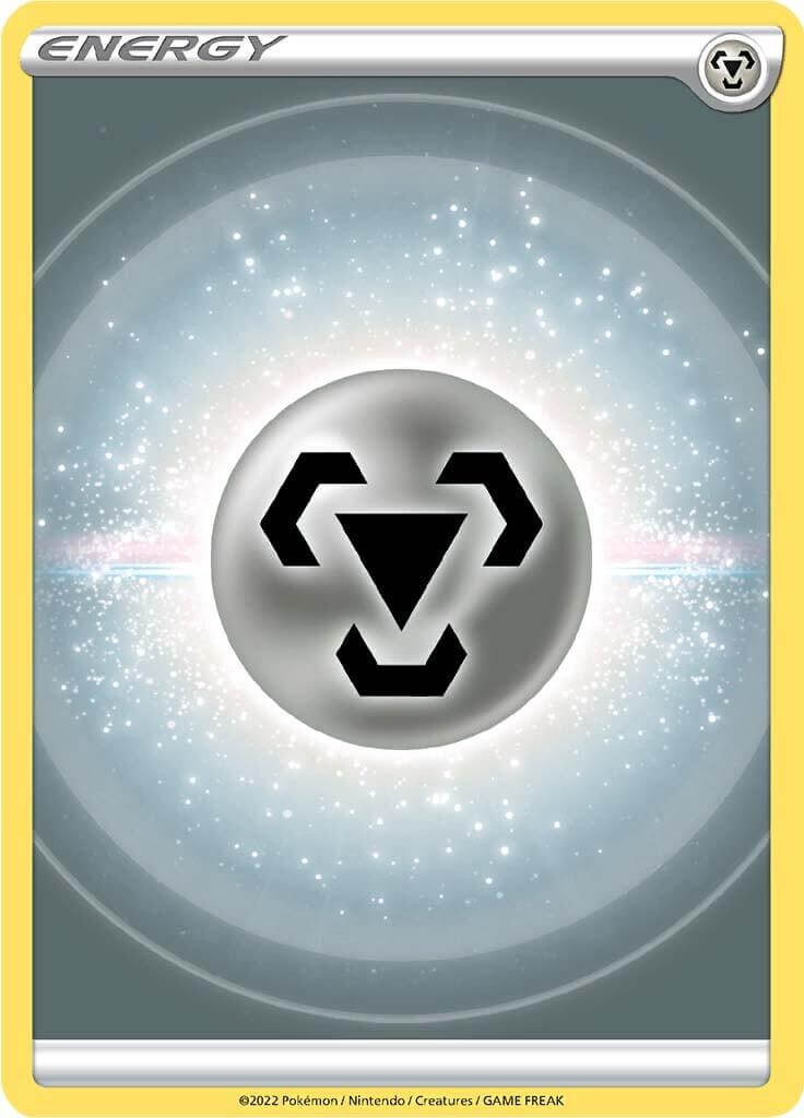 Metal Energy [Sword & Shield: Brilliant Stars] card showcasing a metallic design with energy symbol.