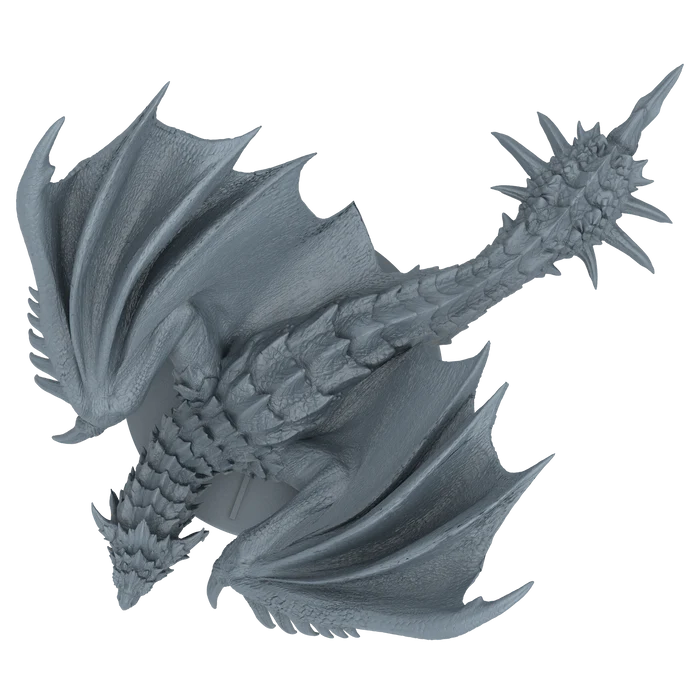 Detailed miniature of Rathalos from Monster Hunter World: The Board Game – Ancient Forest core set