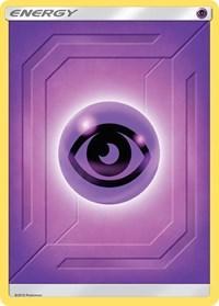 Psychic Energy (2019 Unnumbered) [Sun & Moon: Team Up] Basic Psychic Energy card design.