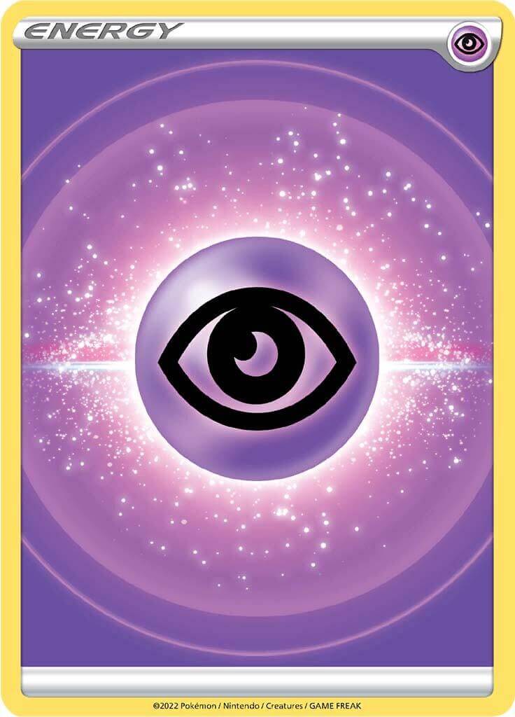 Psychic Energy [Sword & Shield: Brilliant Stars] card featuring a purple energy symbol.