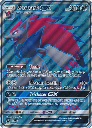 Zoroark GX (SM84) (Jumbo Card) [Sun & Moon: Black Star Promos] showcasing abilities and moves.